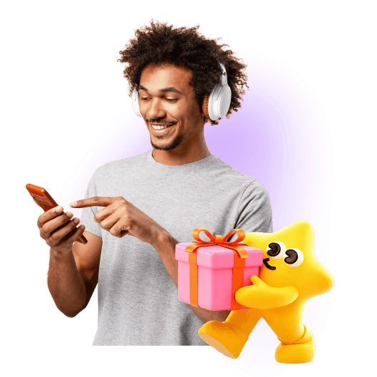 Smiling LivU user enjoying Free Coin Events — bonus coins delivered throughout the year